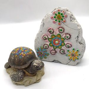 Figurine’s Two—One Bookend & One Turtle